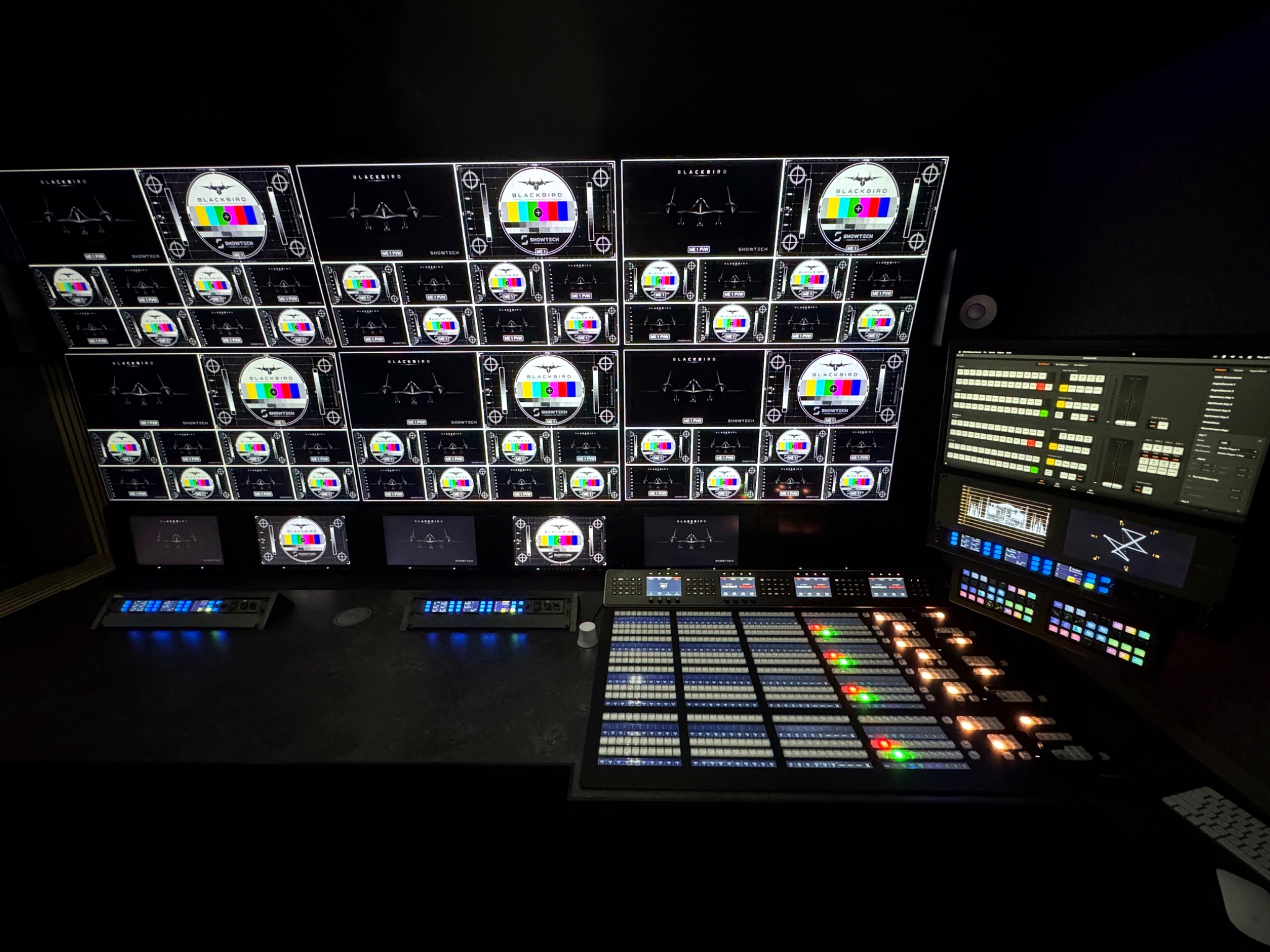 Blackbird production switcher position